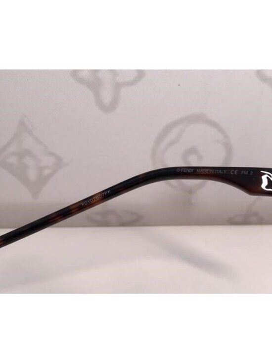 Fendi FF0432/G/S 086QR Round Sunglasses – Havana / Brown Gradient – 59mm main image 10